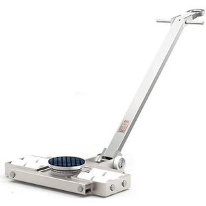 Transportonderstel, zwenkbaar, met stuurstang en onderstelcassettes, laadvermogen 6000 kg, voor cleanrooms