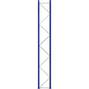eurokraft pro Palletstelling-staanderframe, gedemonteerd, gentiaanblauw RAL 5010 / verzinkt, h x d = 5250 x 750 mm