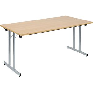 Inklapbare tafel F25, b x d = 1600 x 800 mm