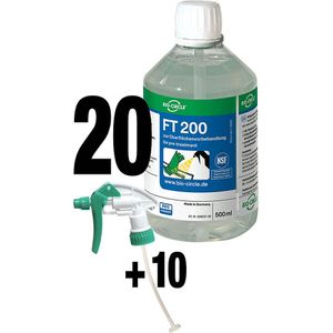 Bio-Circle Reiniger FT 200, VE = 20 stuks + 10 sproeiers, zonder tensio-actieve stoffen