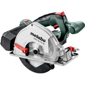 Metabo MKS 18 LTX 58 18V Li-Ion Accu Metaalcirkelzaag Body In MetaBox - 165mm