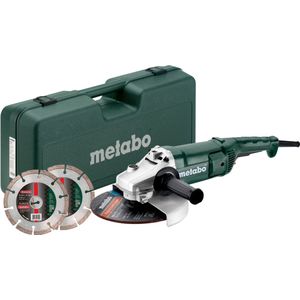 Metabo WE 2200-230 Set Haakse slijper