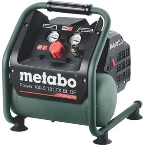 Metabo Power 160-5 18 LTX BL OF 18V Li-Ion Accu Compressor Body - 8 Bar - 120L/min - Koolborstelloos