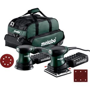 Metabo FSR 200 vlakschuurmachine + FSX 200 excenter schuurmachine in Tas - 691125000