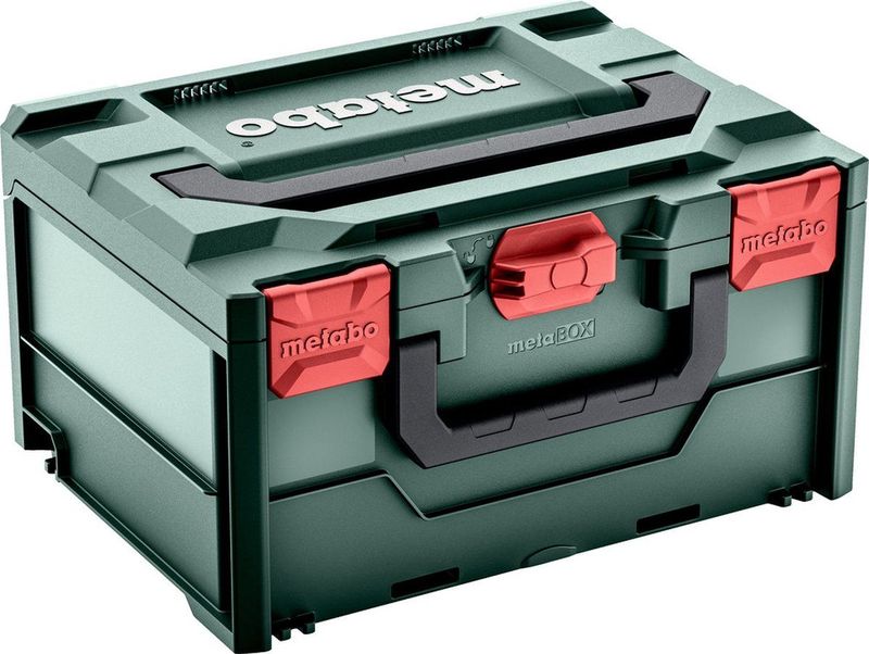 Metabo metaBOX 215 626887000 Machinekoffer ABS Groen/rood (l x b x h) 396 x 296 x 215 mm