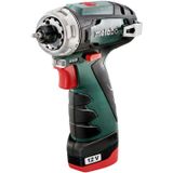 Metabo POWERMAXX BS BASIC 600984500 Accu-schroefboormachine 12 V 2.0 Ah Li-ion Incl. 2 Accu