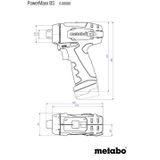 Metabo POWERMAXX BS BASIC 600984500 Accu-schroefboormachine 12 V 2.0 Ah Li-ion Incl. 2 Accu