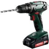 Metabo Combo Set BS 18 accuboormachine en SGS 18 LTX Q buxus- en grasschaar, 18 Volt, 2X2AH Li-Ion - 685186000