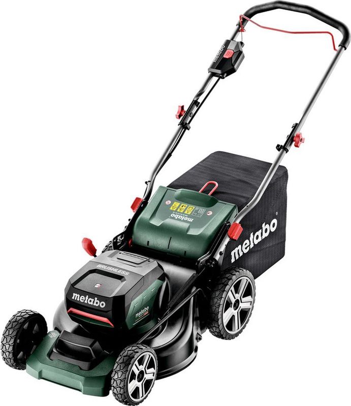 Metabo - Akku Rasenmäher rm 36-18 ltx bl 46 cm 55 l 2x 18V 5,2 Ah Akku asc 145 Duo