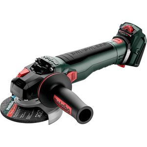 Metabo WVB 18 LT BL 11-125 Quick Inox Accu Haakse Slijper | 18V | Excl. accu's en lader - 613091850