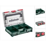 Metabo - metaBOX 63 XS - Gereedschapsbox - Groen - ABS - Transparant