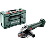 Metabo W 18 L 9-115 Quick Accu Haakse Slijper | 18V | Excl. accu's en lader | Metabox 165L 602246840