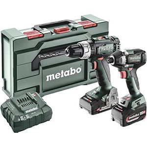 Metabo Accu Combo Set 2.8.2 | BS 18 L (Boorschroefmachine) + SSD 18 LT 200 BL (Slagschroevendraaier) | 18 V | 1x2.0Ah, 1x 4.0Ah, ASC 55 | In Metabox - 685194000