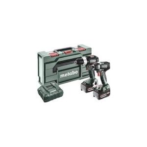 Metabo Accu Combo Set 2.8.8 | SB 18 LT BL (Klopboormachine) + SSD 18 LT 200 BL (Slagschroevendraaier) | 18 V | 2x 5.2Ah, ASC 55 | In Metabox - 685200000