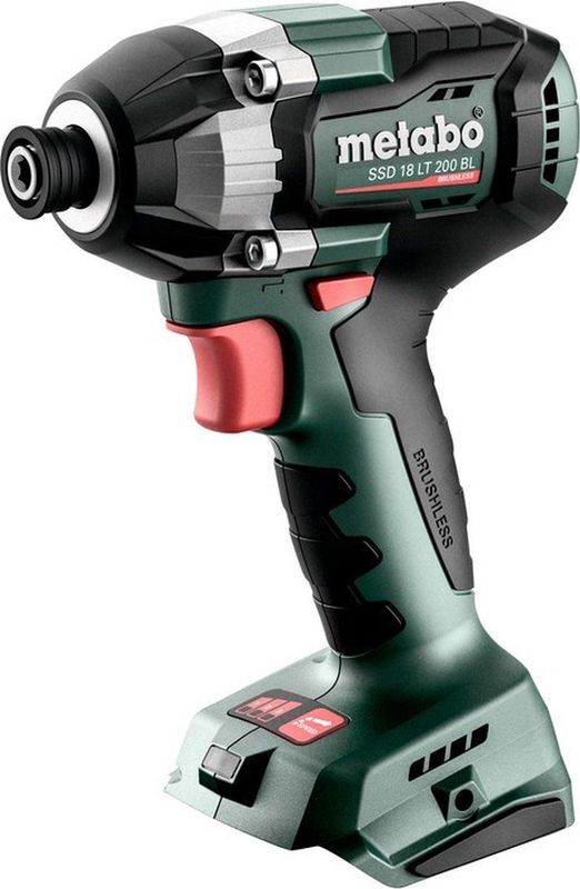 Metabo - Accu-Slagschroevendraaier - 18 V - 200 Nm - Brushless Motor