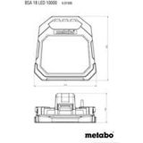 Metabo Accu-bouwlamp - BSA 18 LED 10000