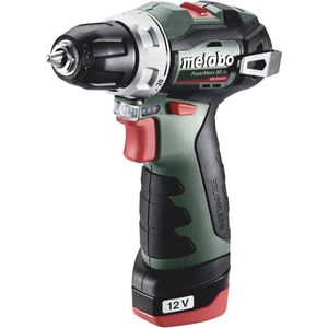 Metabo PowerMaxx BS BL 601721500 Accu-schroefboormachine 12 V 2 Ah Li-ion Incl. 2 accu's