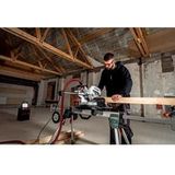 Metabo Afkortzaag KGS 254 M met trekfunctie | nieuwste model + onderstel KSU 251 - 691214000