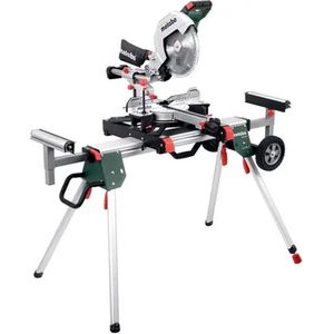 Metabo Afkortzaag KGS 254 met trekfunctie  nieuwste model + onderstel KSU 251 691214000