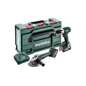 Metabo Combiset BS18LT  W18 L9-125 Quick zonder laadset