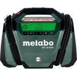 Metabo AK18 - 18 Volt MULTI ACCU-COMPRESSOR voor auto en fietsbanden druk in bar psi en kPa voor CAS accusysteem