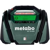 Metabo AK18 - 18 Volt MULTI ACCU-COMPRESSOR voor auto en fietsbanden druk in bar psi en kPa voor CAS accusysteem