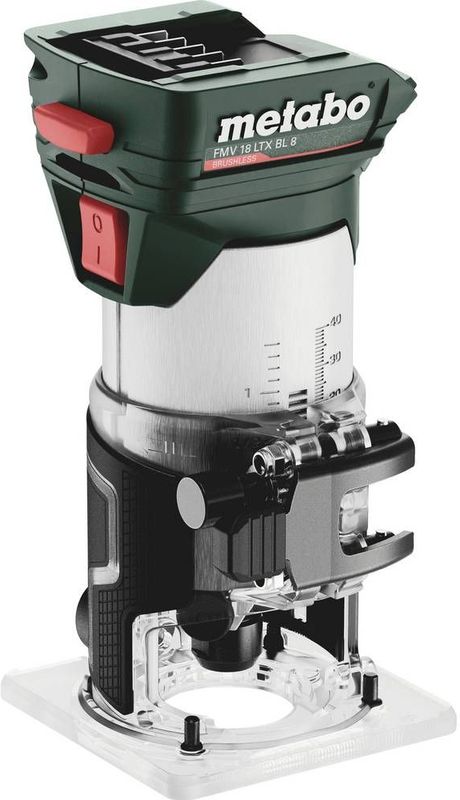 METABO FMV 18 LTX BL 8 Accu-kantfrees - Groen - Accu - Borstelloze Motor
