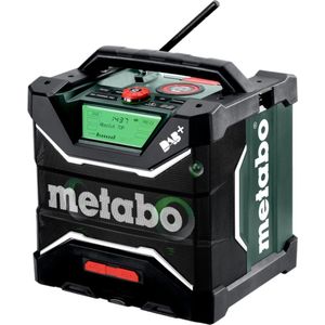 Metabo RC 12-18 Bouwradio - DAB+ - Bluetooth - Laadfunctie - Spatwaterdicht