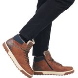 Rieker - 18930-25 - Veterlaarzen - Bruin - Enkellaarzen