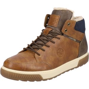 Rieker - Winterlaarzen - Bruin-gecombineerd - Waterafstotende RiekerTEX-membraan