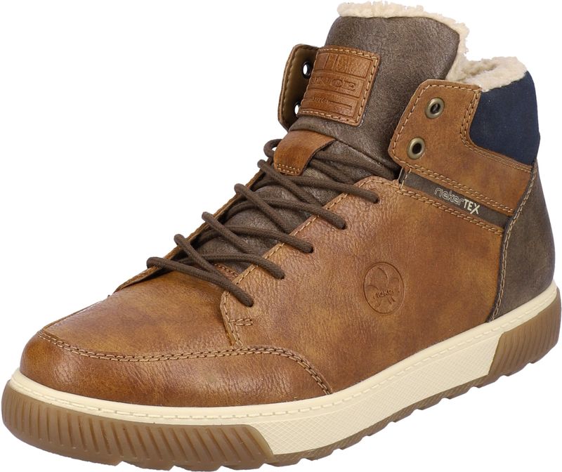 Rieker - 18930-25 - Veterlaarzen - Bruin - Enkellaarzen