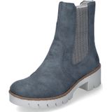 Enkellaarsjes - Zwart - Synthetisch - Blokhak 4.8 cm