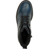 Rieker - Veterboot - Petrol - Imitatieleer - Gevoerd met Fake-Fur