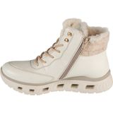 Rieker - M6010-80 - Booties - Wit - Synthetisch Leder