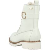 Rieker - 5 cm Snowboots - Wit - Waterafstotend - Ritssluiting en Vetersluiting