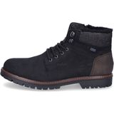 Winterlaarzen - Zwart/Donkerbruin - TEX-Membraan - Ritssluiting/Vetersluiting