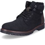 Winterlaarzen - Zwart/Donkerbruin - TEX-Membraan - Ritssluiting/Vetersluiting