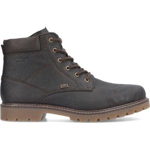 Rieker - 38842 - Enkellaarzen - Bruin - Glad Leder - Waterafstotend