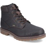 Rieker - 38842 - Enkellaarzen - Bruin - Glad Leder - Waterafstotend