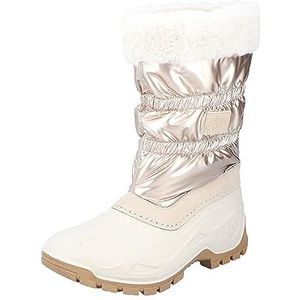 Rieker Dames P9470 hoge schacht laarzen, beige, 36 EU