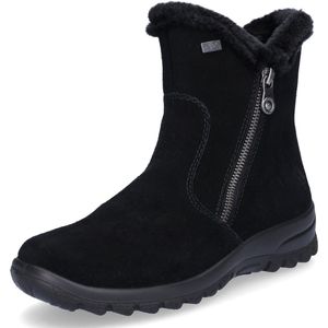 Enkellaarsjes - Ritszakken - Effen - Leer/Suède - Warm Gevoerd