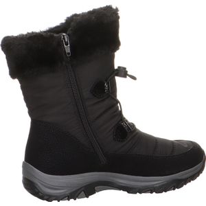 Rieker - Enkellaarsjes - Zwart - Leer - Waterafstotend - Zijrits