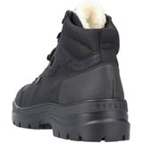 Rieker - F5410 - Veterlaarzen - Zwart - Verwisselbare Binnenzool