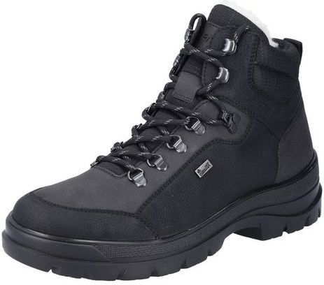 Rieker - F5410 - Veterlaarzen - Zwart - Verwisselbare Binnenzool