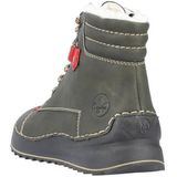 Rieker - 51545 - Enkellaarzen - Groen - Veterlaarsjes