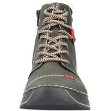 Rieker - 51545 - Enkellaarzen - Groen - Veterlaarsjes