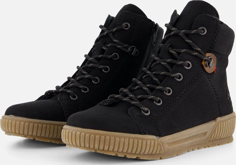 Rieker Veterboot - Vrouwen - Zwart