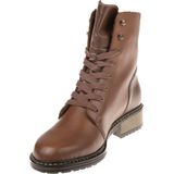 Rieker - Veterschoenen Hoog - Cognac - Leer