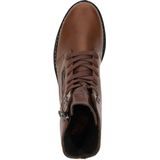 Rieker - Veterschoenen Hoog - Cognac - Leer