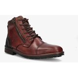 Rieker Veterboots cognac Leer - Maat 41